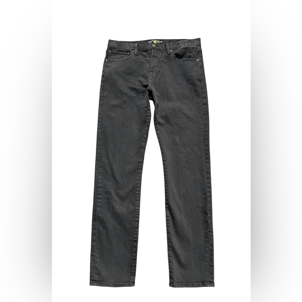 Lucky Brand Men’s 1 Authentic Skinny Charcoal Jeans size 33x32